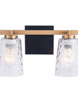 Radiance Modern 2-Light Brushed Nickel Dimmable Vanity Light