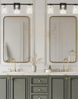 Dimmable Radiance Modern 3-Light Vanity Light
