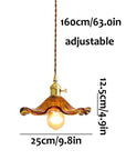 Retro Flower Glass Pendant Light | 3CARATS - IPLUS Lighting