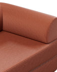 79" Modern Corduroy Sofa Bed with Supportive Lumbar Pillow