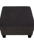 3-Piece Contemporary Sofa Set with USB Charging & Storage Ottoman