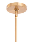 Linear Spark Modern Gold 4 Light Chandelier