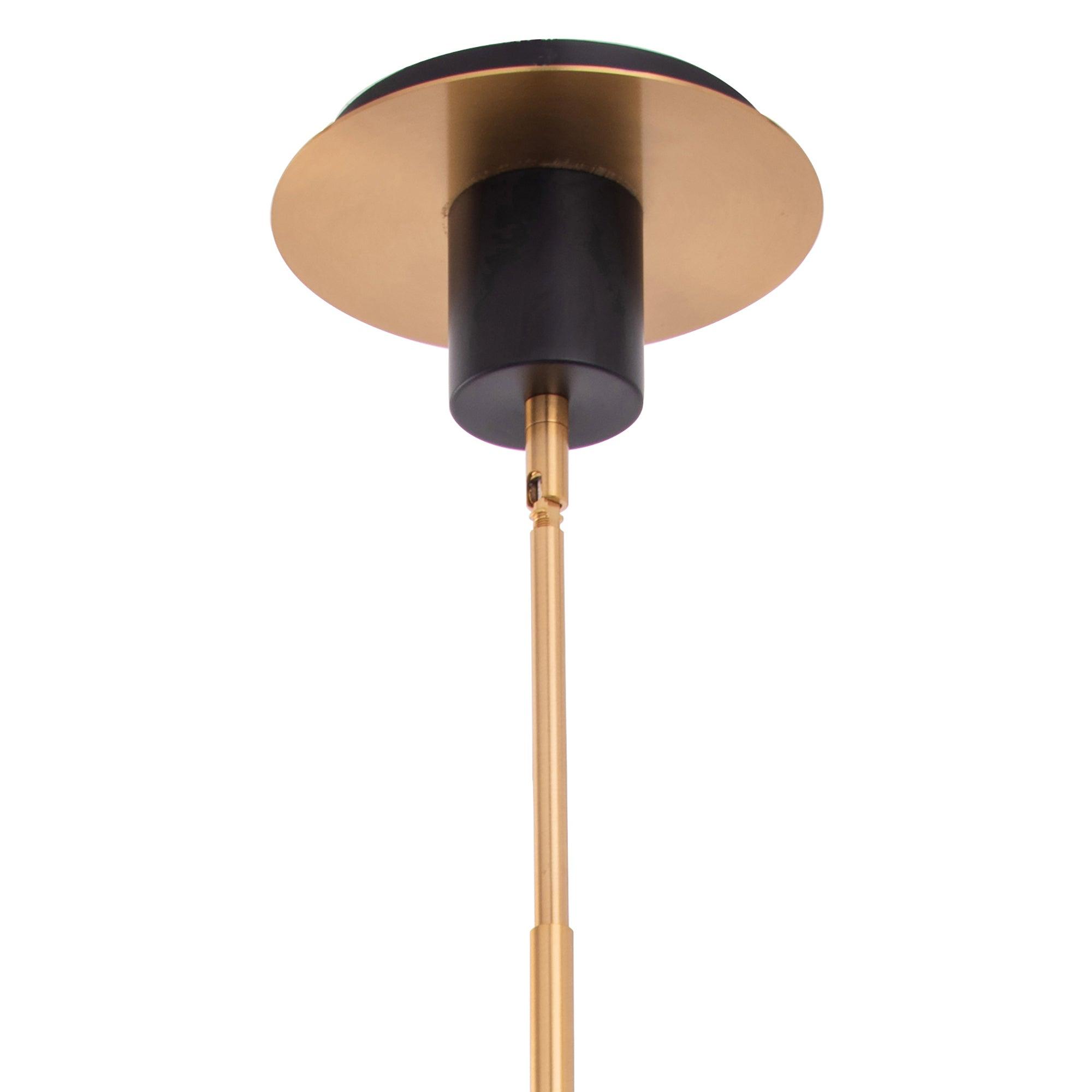 Dimmable Spark Modern Gold 5 Light Chandelier