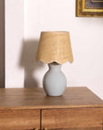 Salgareda Grey Ceramic Table Lamp - IPLUS Lighting