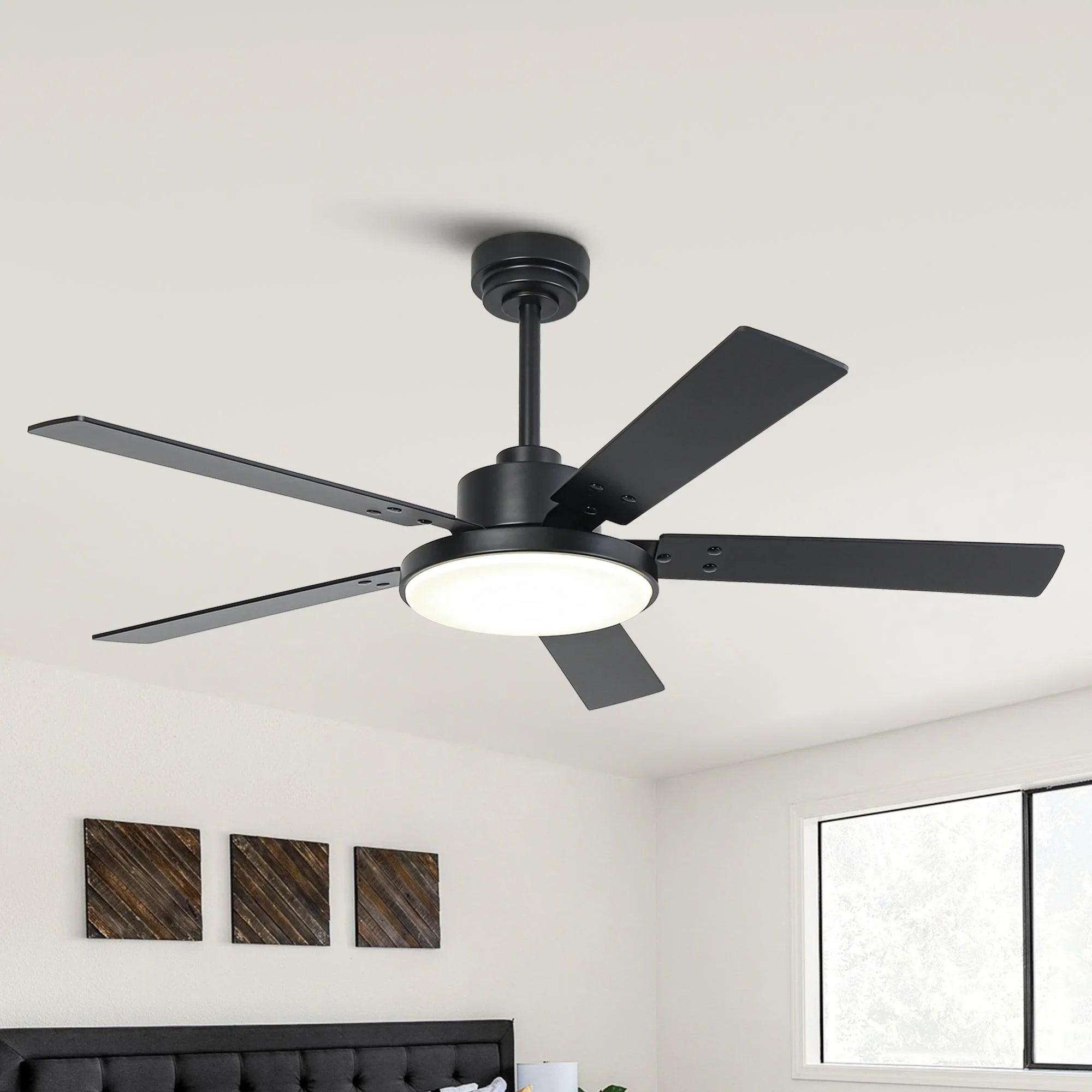 52" Vaczon 5 Blades Ceiling Fan