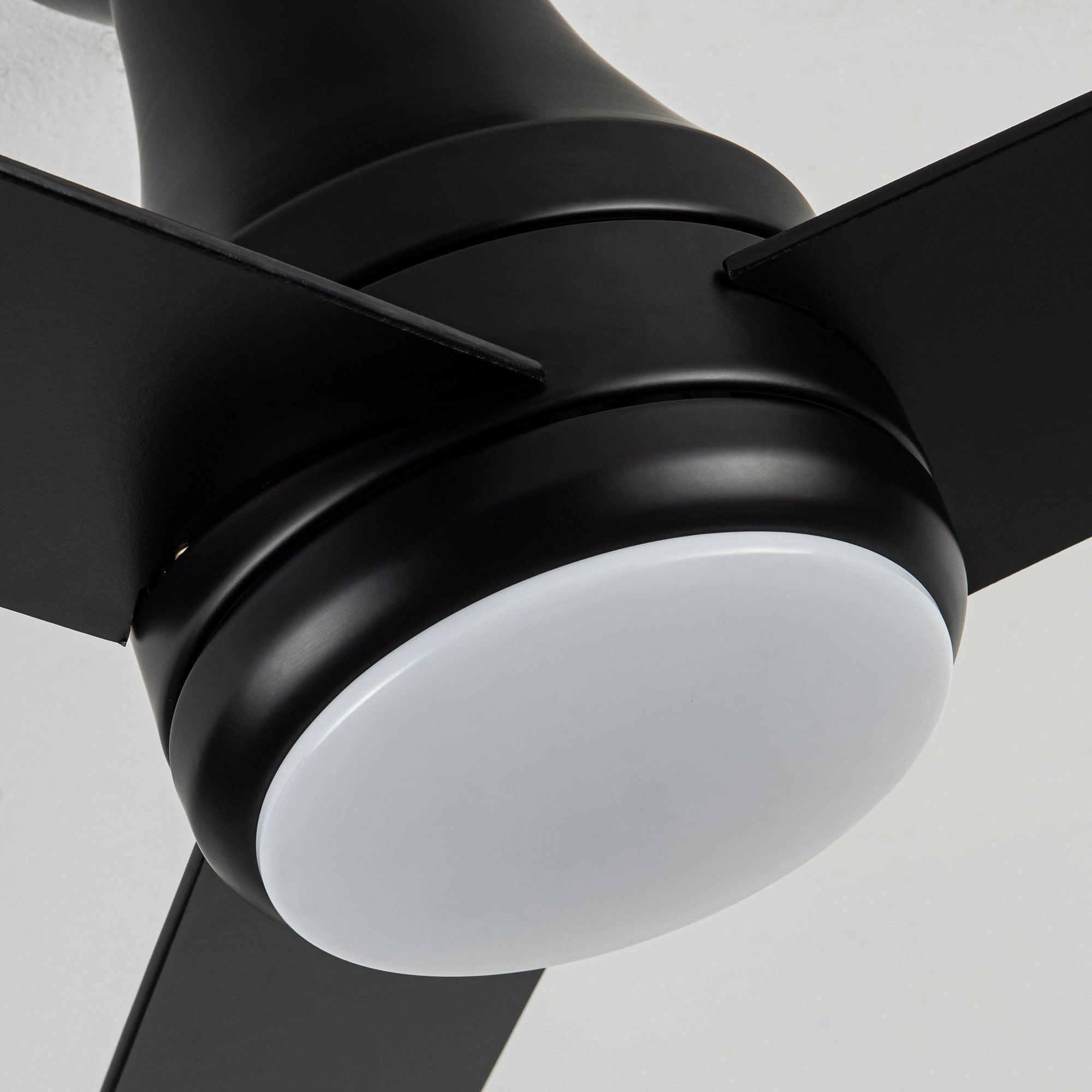48 inch 3 Blades Flush Mount Ceiling Fan - IPLUS Lighting