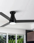 48 inch 3 Blades Flush Mount Ceiling Fan - IPLUS Lighting