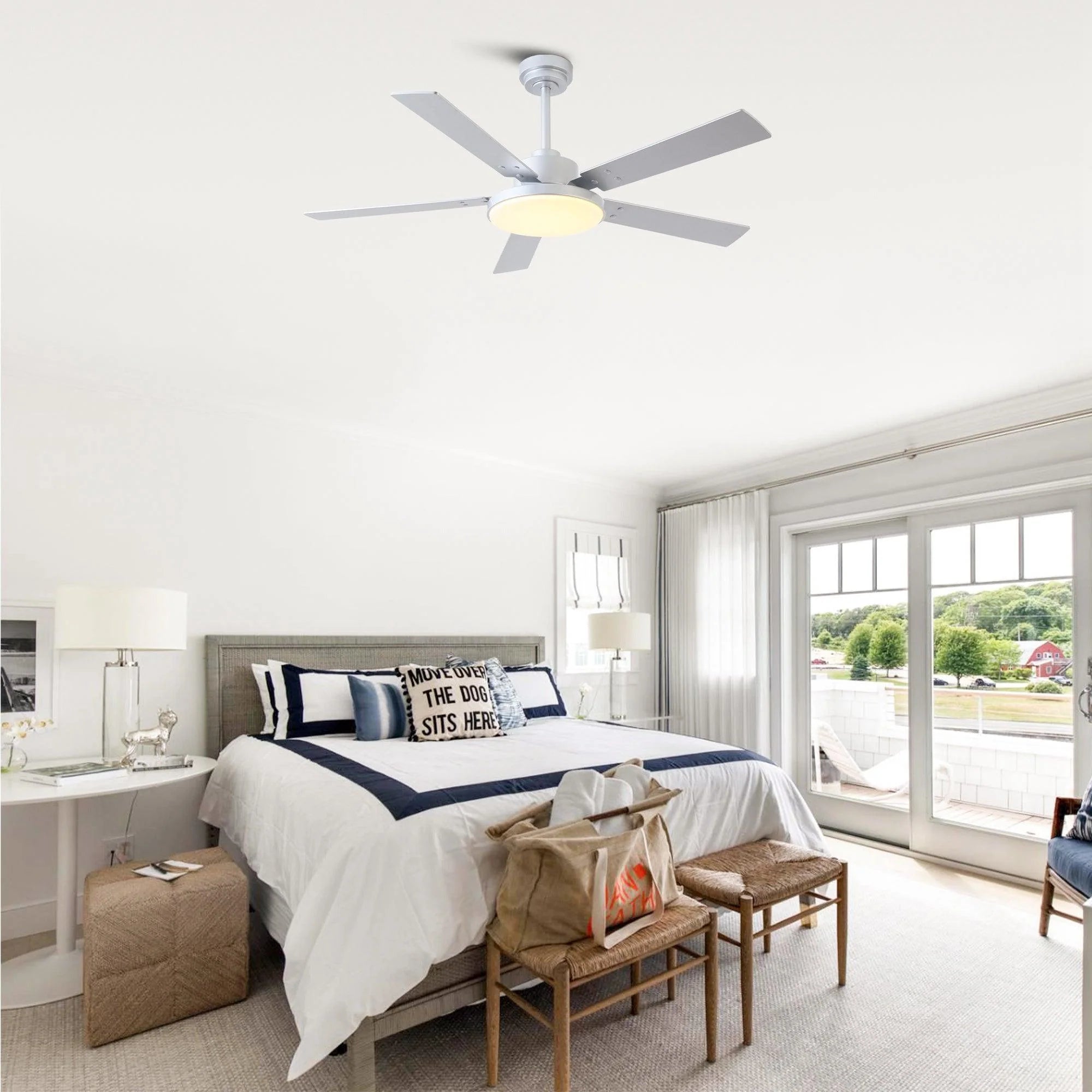 Vaczon 52" Double-sided Blades Ceiling Fan
