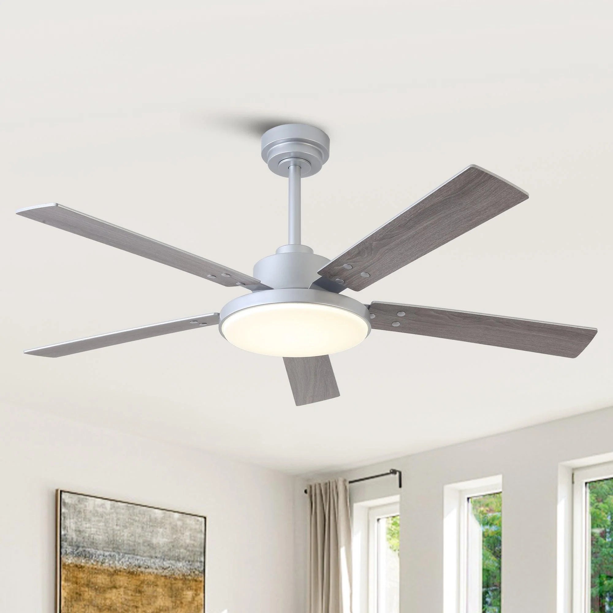 Vaczon 52" Double-sided Blades Ceiling Fan