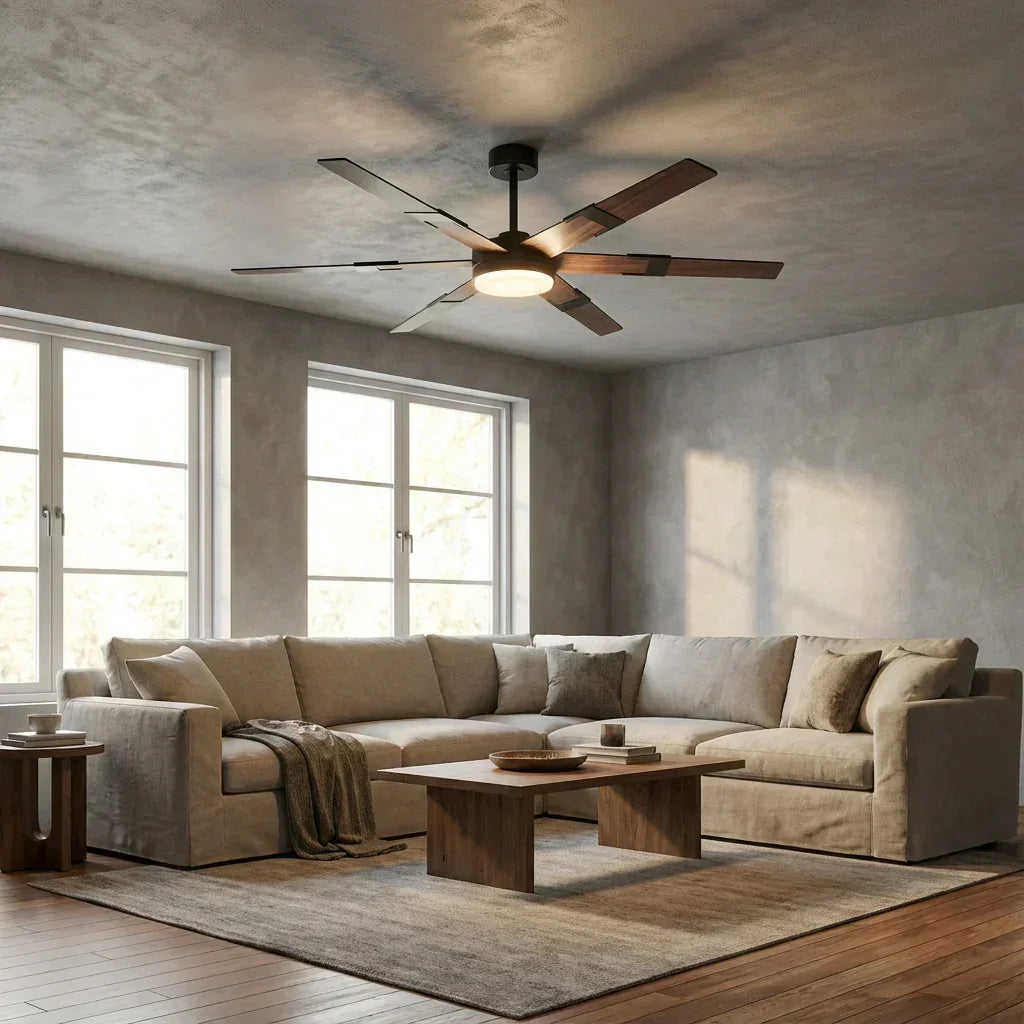 Vaczon 60" Industrial Smart Ceiling Fan