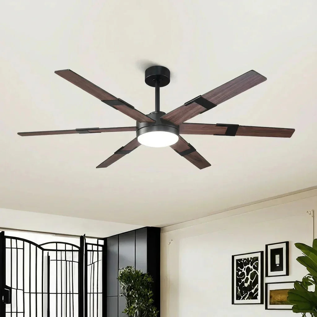 Vaczon 60" Industrial Smart Ceiling Fan