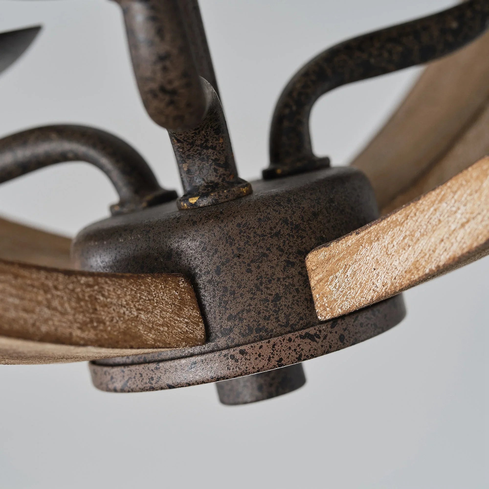 Farmhouse 3 Light Semi Flush Mount Ceiling Light - IPLUS Lighting