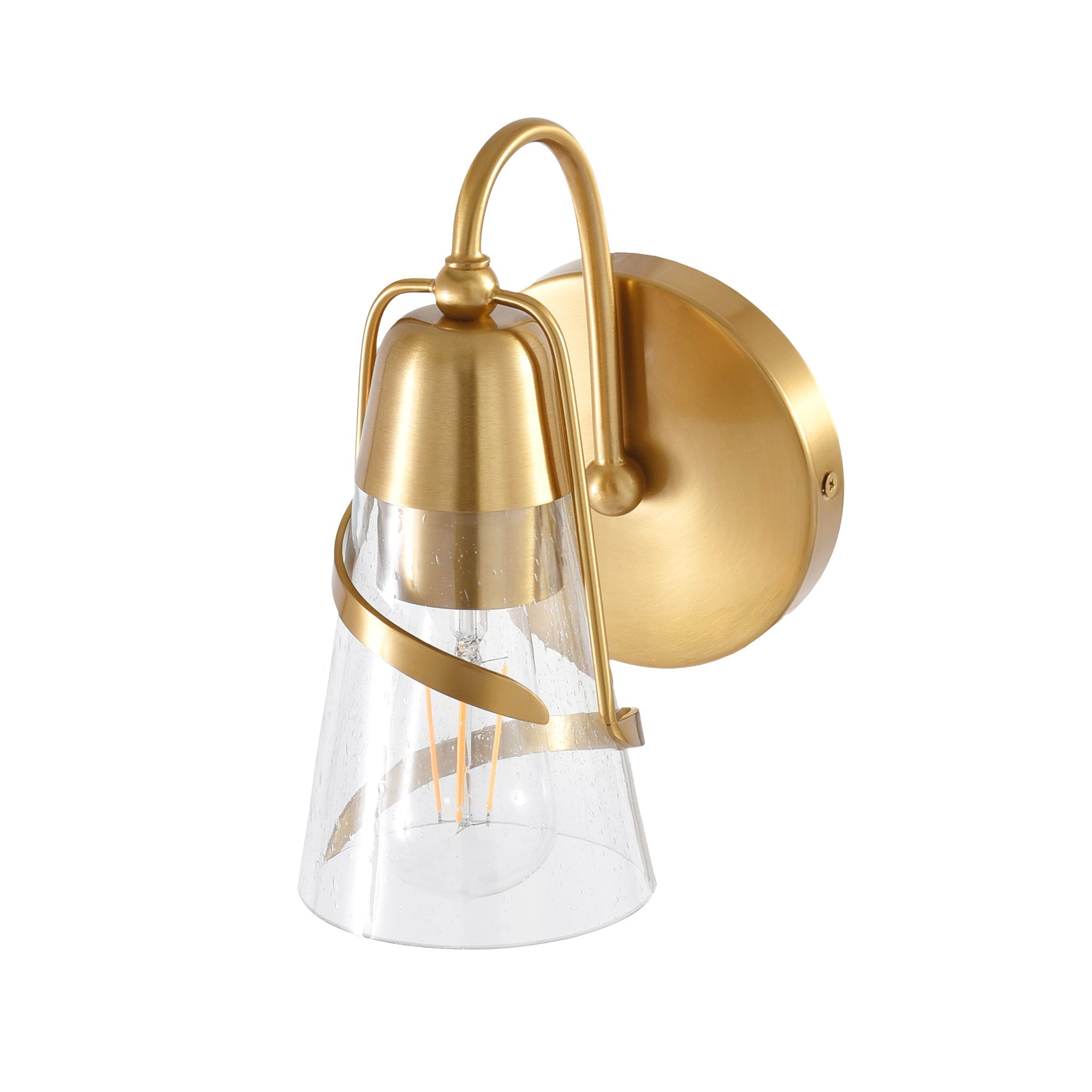 Ethel 6 Inch 1 Light Bathroom Vanity Light