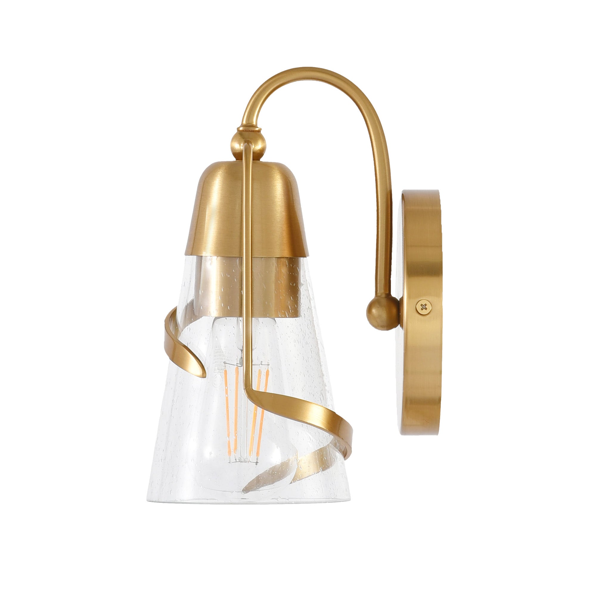 Ethel 6 Inch 1 Light Bathroom Vanity Light