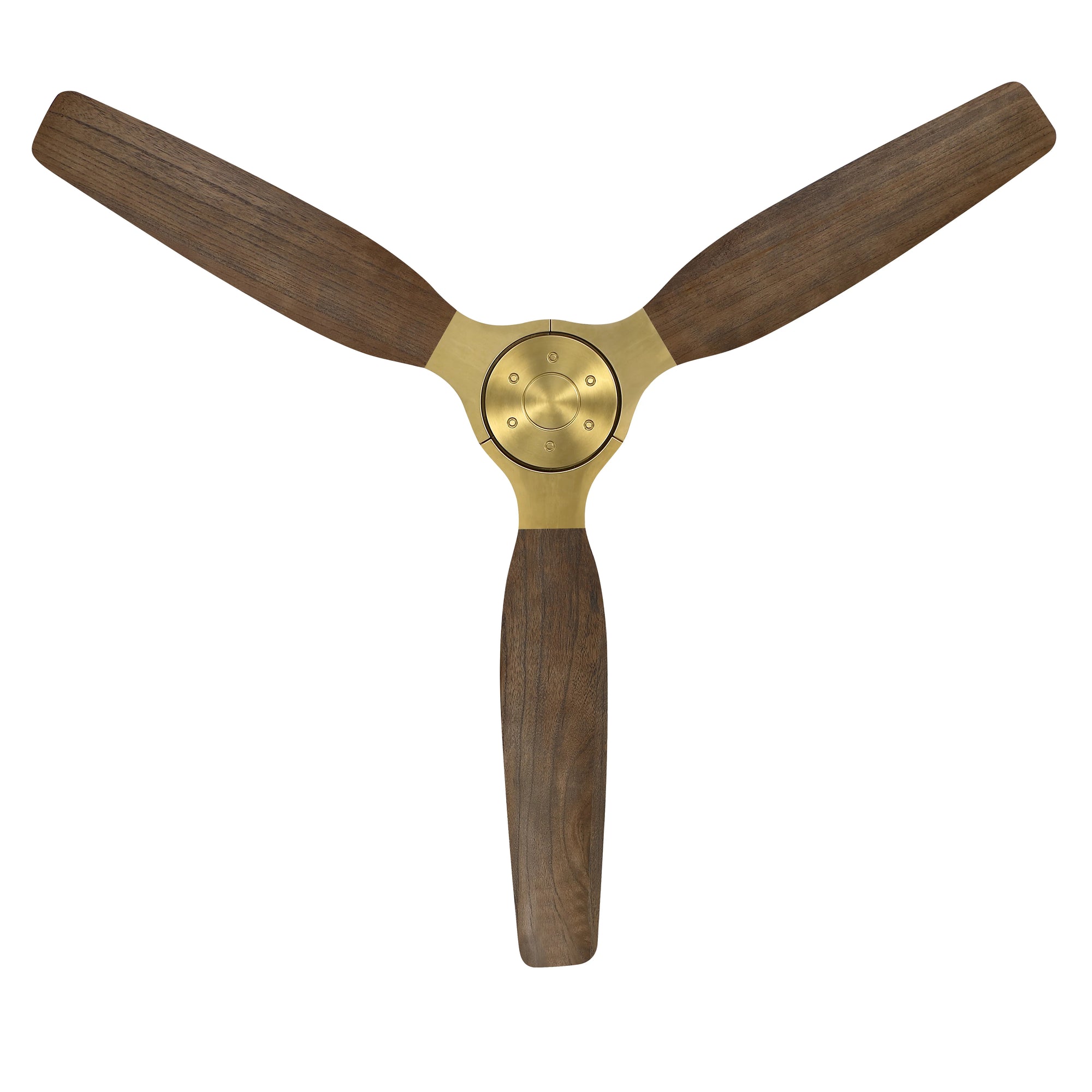 56" Arden Flush Mount Ceiling Fan and Solid Wood Blades
