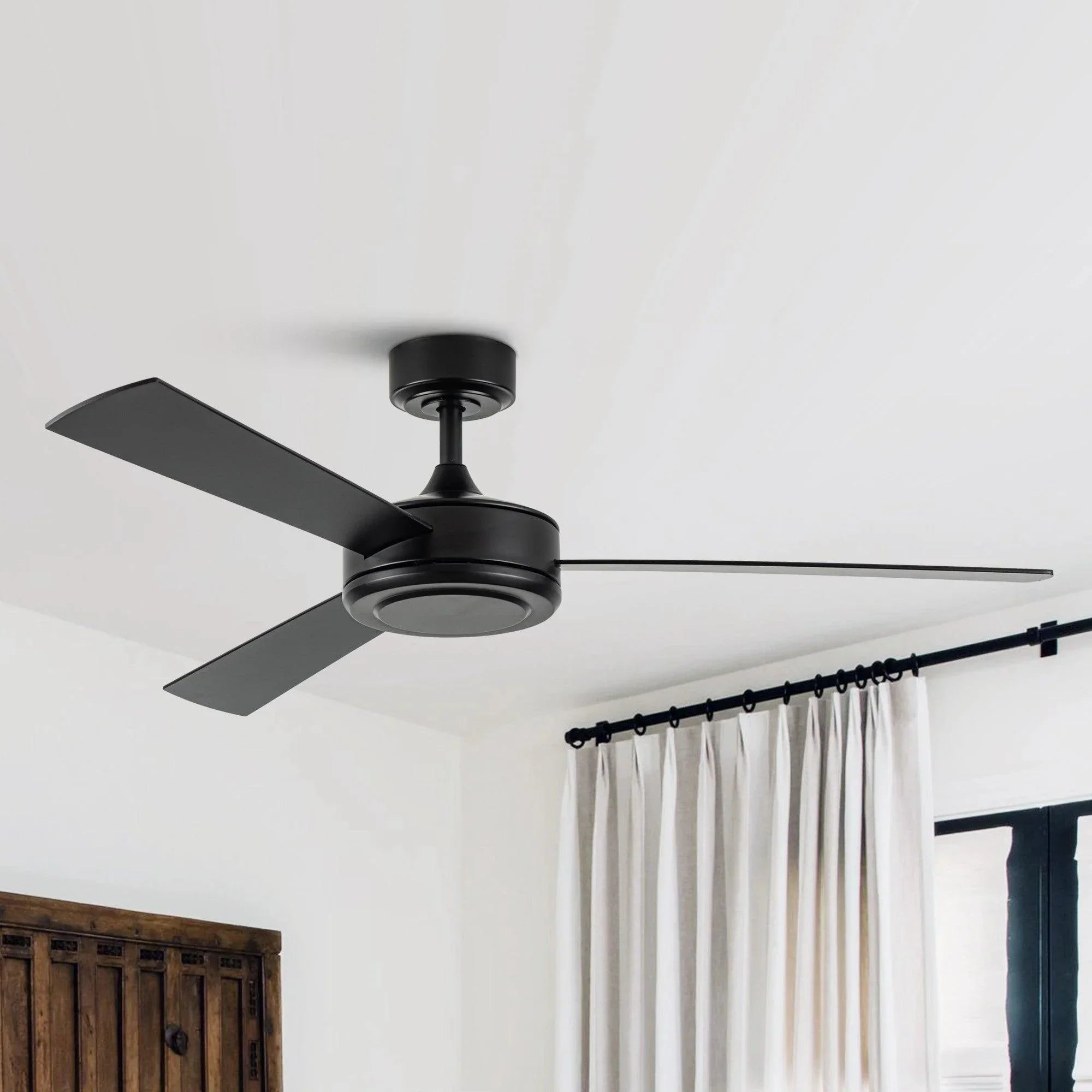 52" Midtown DC Reversible Ceiling Fan - IPLUS Lighting