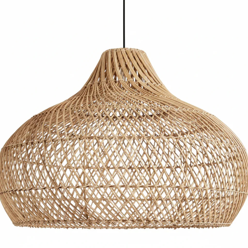Kloe Rattan Pendant Light - IPLUS Lighting