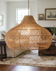 Kloe Rattan Pendant Light - IPLUS Lighting