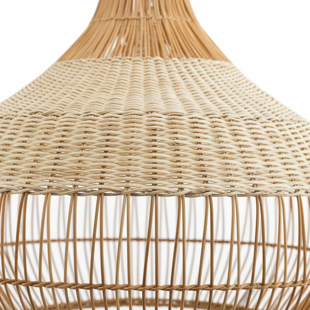 Beatrice Rattan Pendant Light - IPLUS Lighting