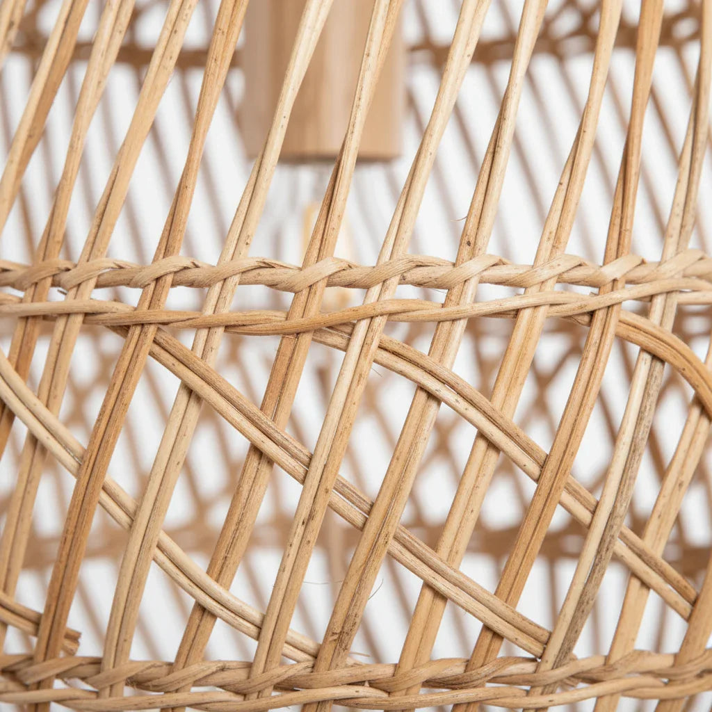 Callie Handwoven Rattan Pendant Light - IPLUS Lighting