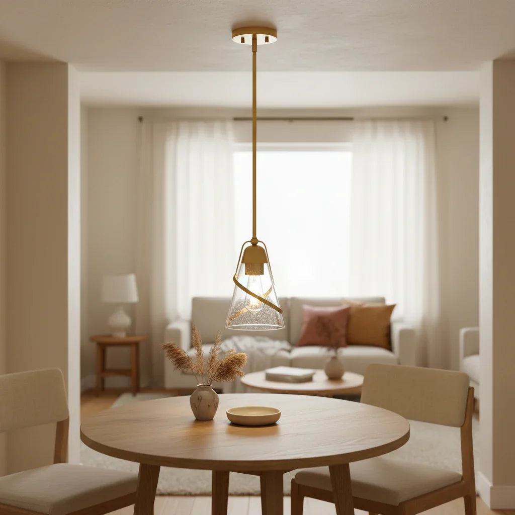 Ryan 1 Light Island Pendant Light 7 Inch - IPLUS Lighting