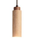 Aveno Modern Minimalist Travertine Pendant Light for Home and Dining
