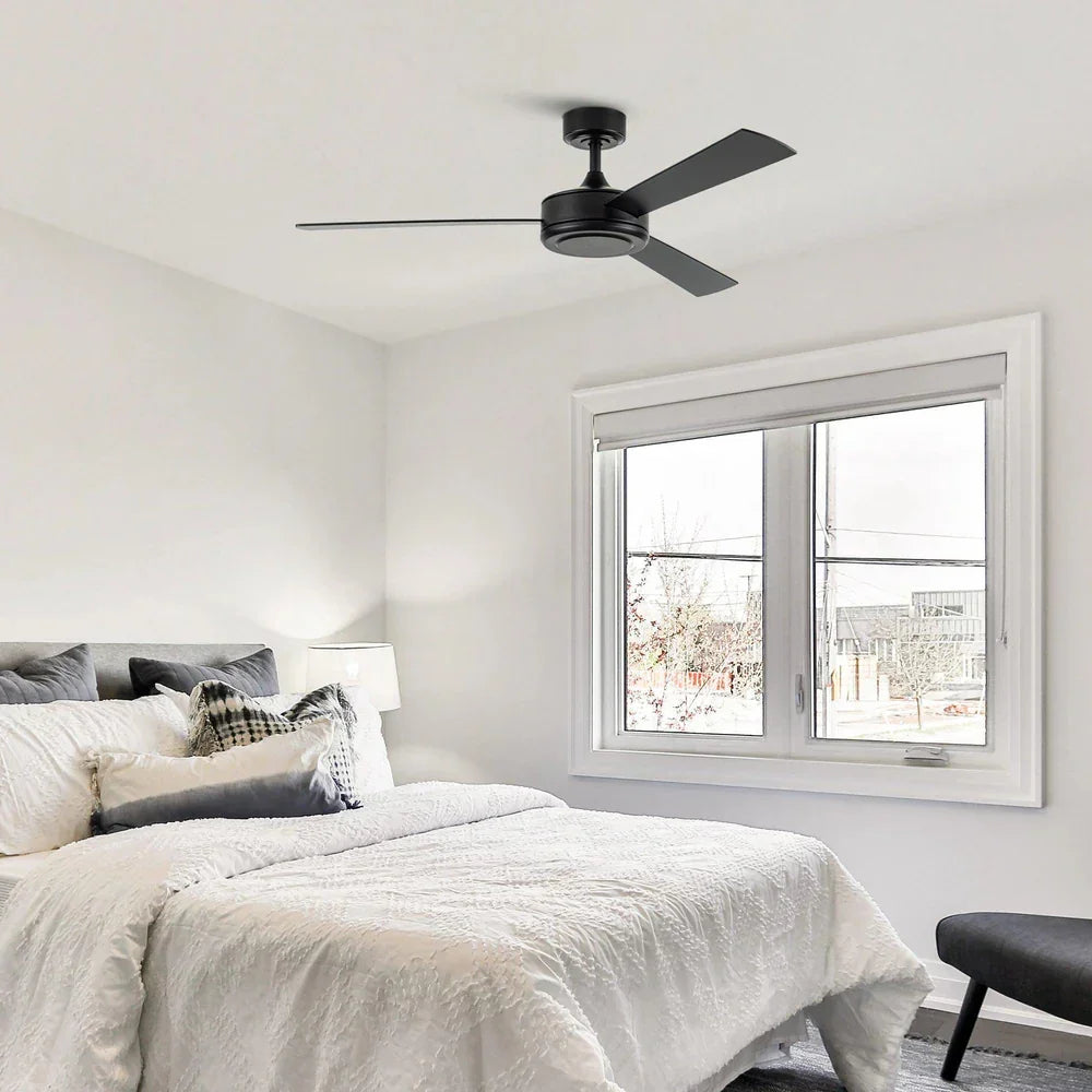 52" Midtown DC Reversible Ceiling Fan - IPLUS Lighting