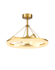 30" Mona Golden Fandelier