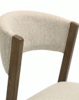 Harlow 5-Piece Walnut Round Dining Set