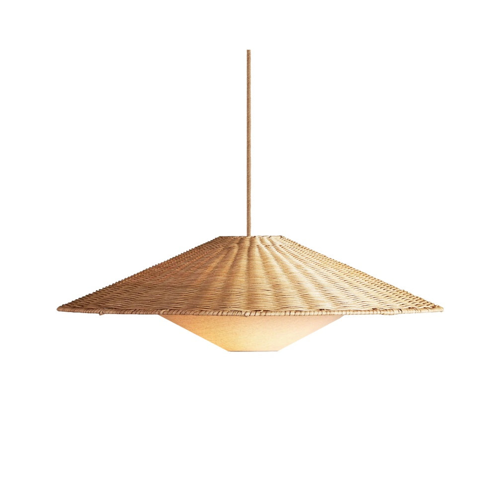 Sunny Rattan Pendant Light