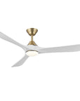 60" Avelor Modern LED Ceiling Fan with Solid Wood Blades