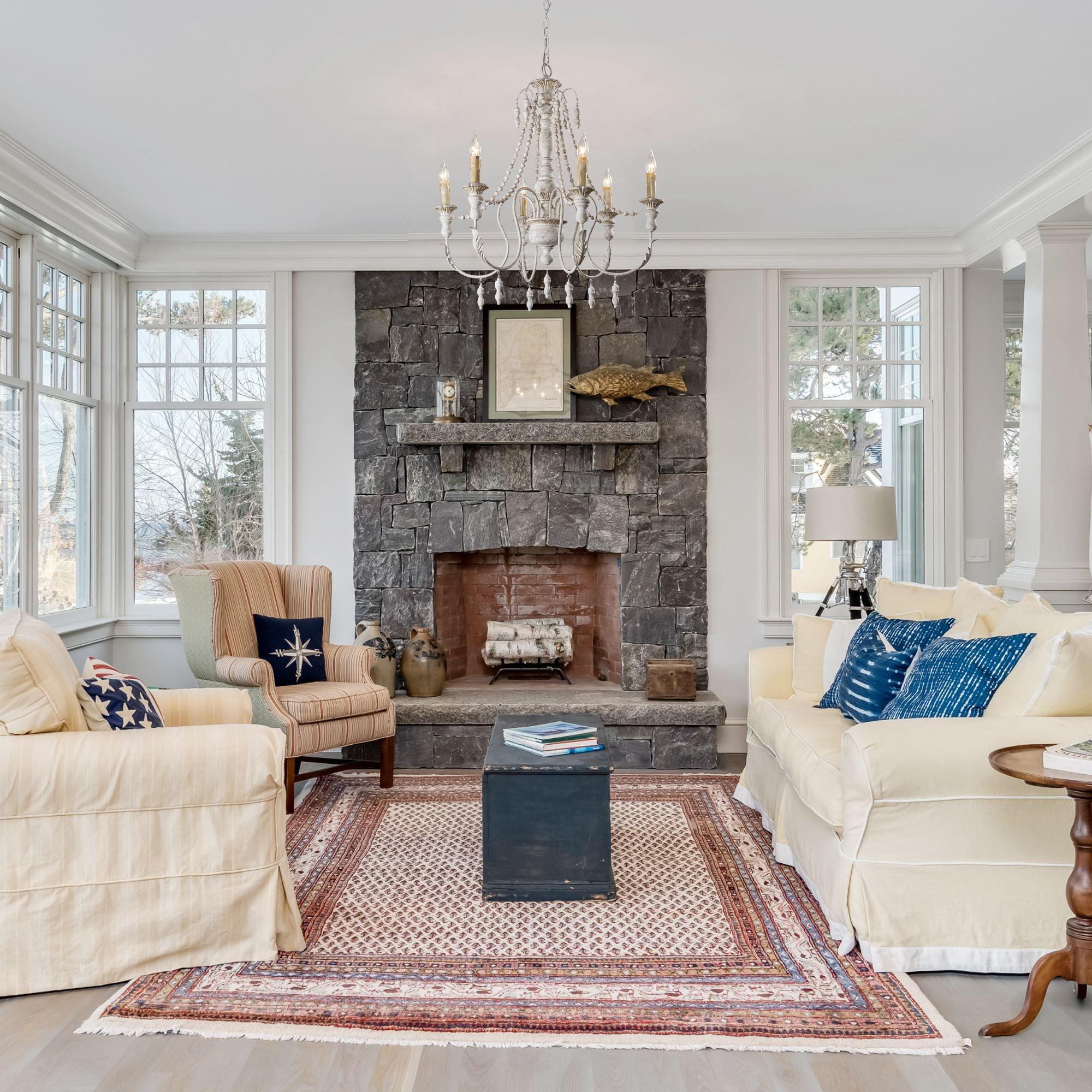 Billiter 6-Light Wood Gray Chandelier - ParrotUncle