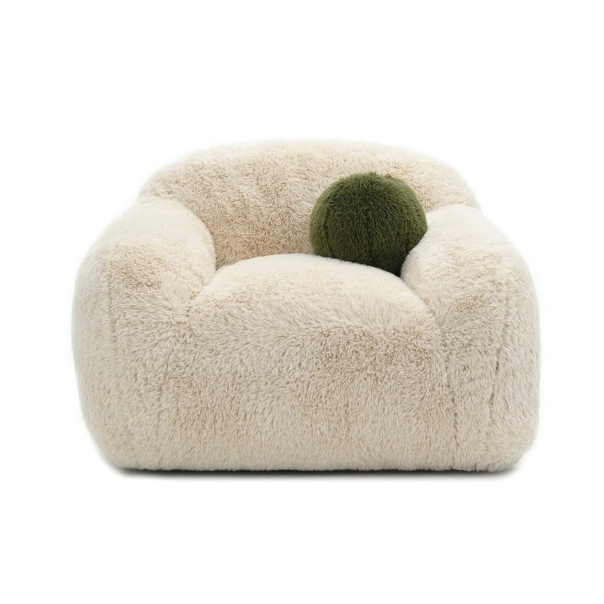 43" Darwen Modern Swivel Accent Chair with Matching Pillow