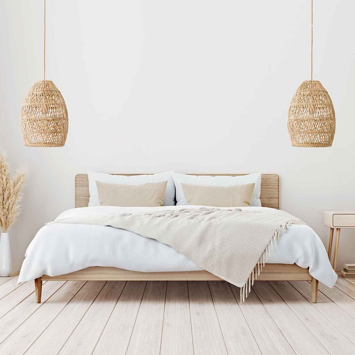 Callie Handwoven Rattan Pendant Light