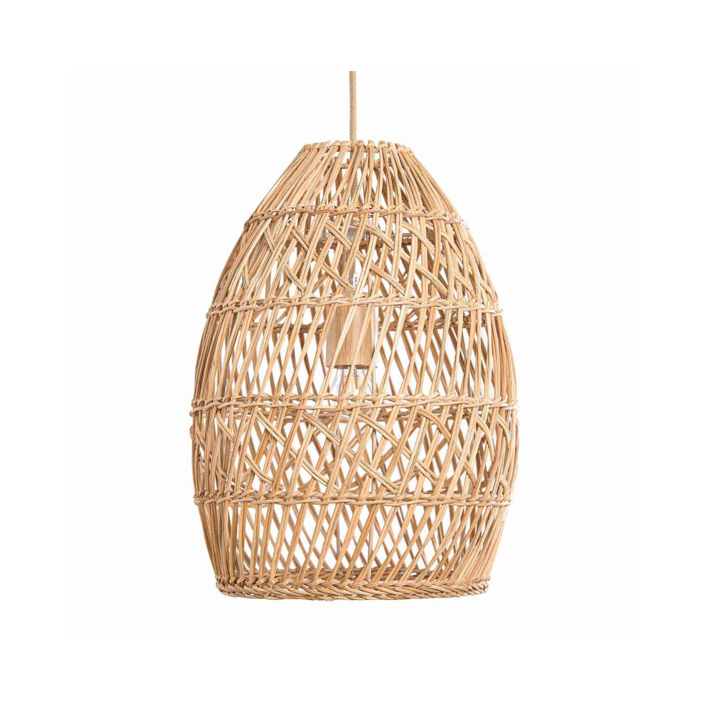 Callie Handwoven Rattan Pendant Light