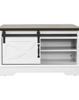 31" Modern Lift Top Coffee Table with Storage Cabinet