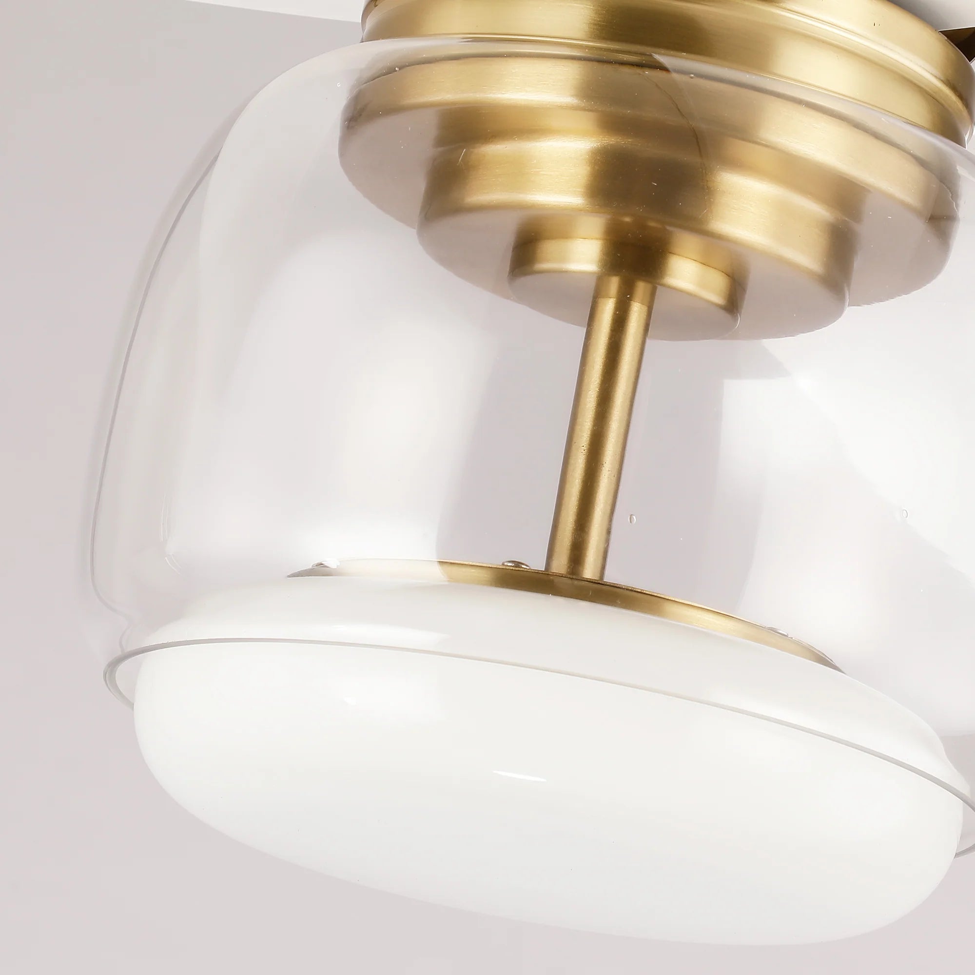 52" Jared Modern Antique Bronze LED Ceiling Fan