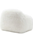 43" Darwen Modern Swivel Accent Chair with Matching Pillow