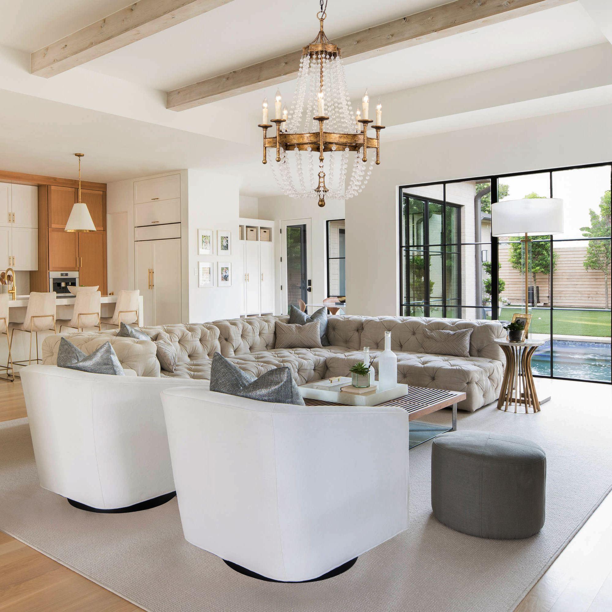 Chappell Rustic Gold 8 Light Candle Style Empire Chandelier - IPLUS Lighting