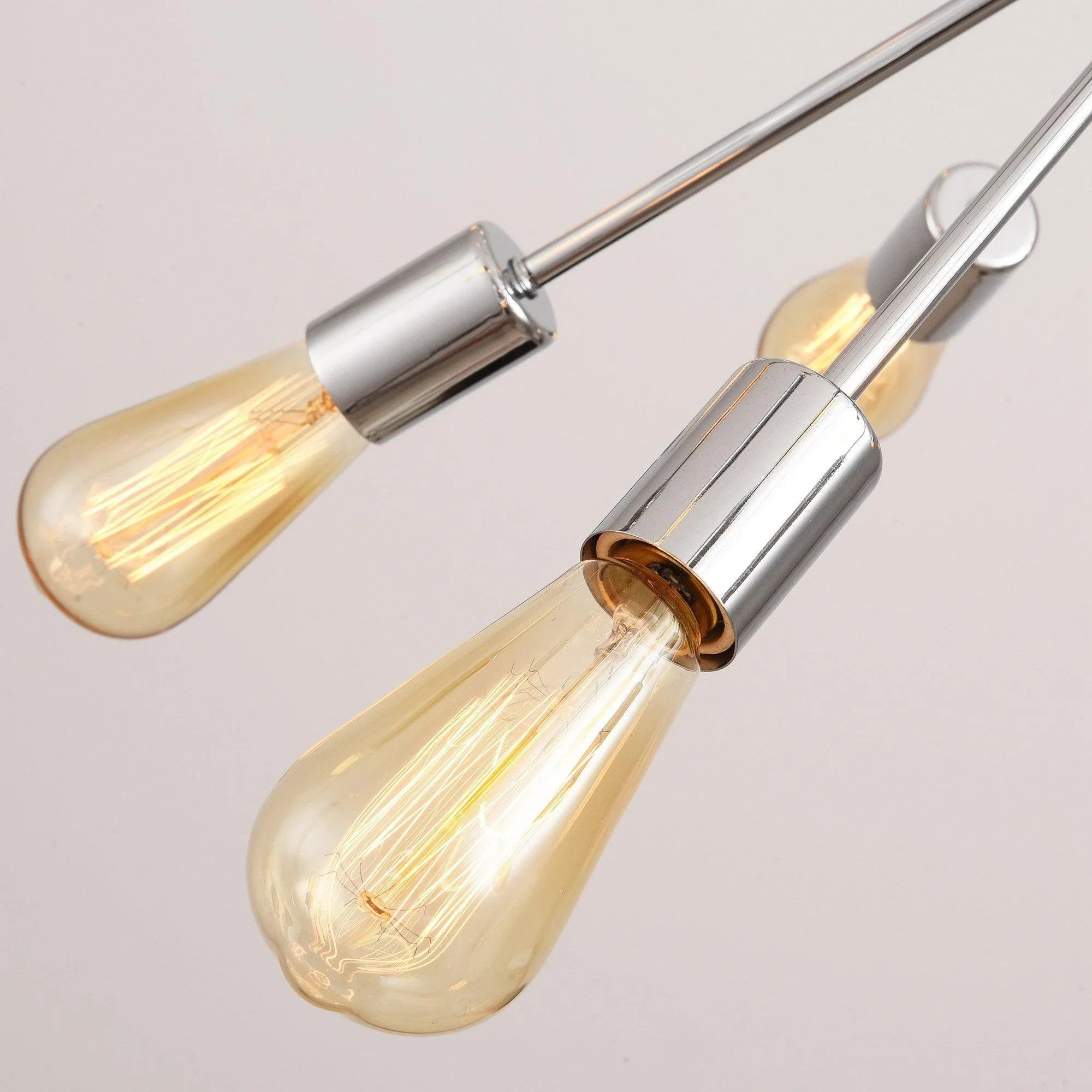 18 Light Cordell Chrome Sputnik Sphere Chandelier - IPLUS Lighting