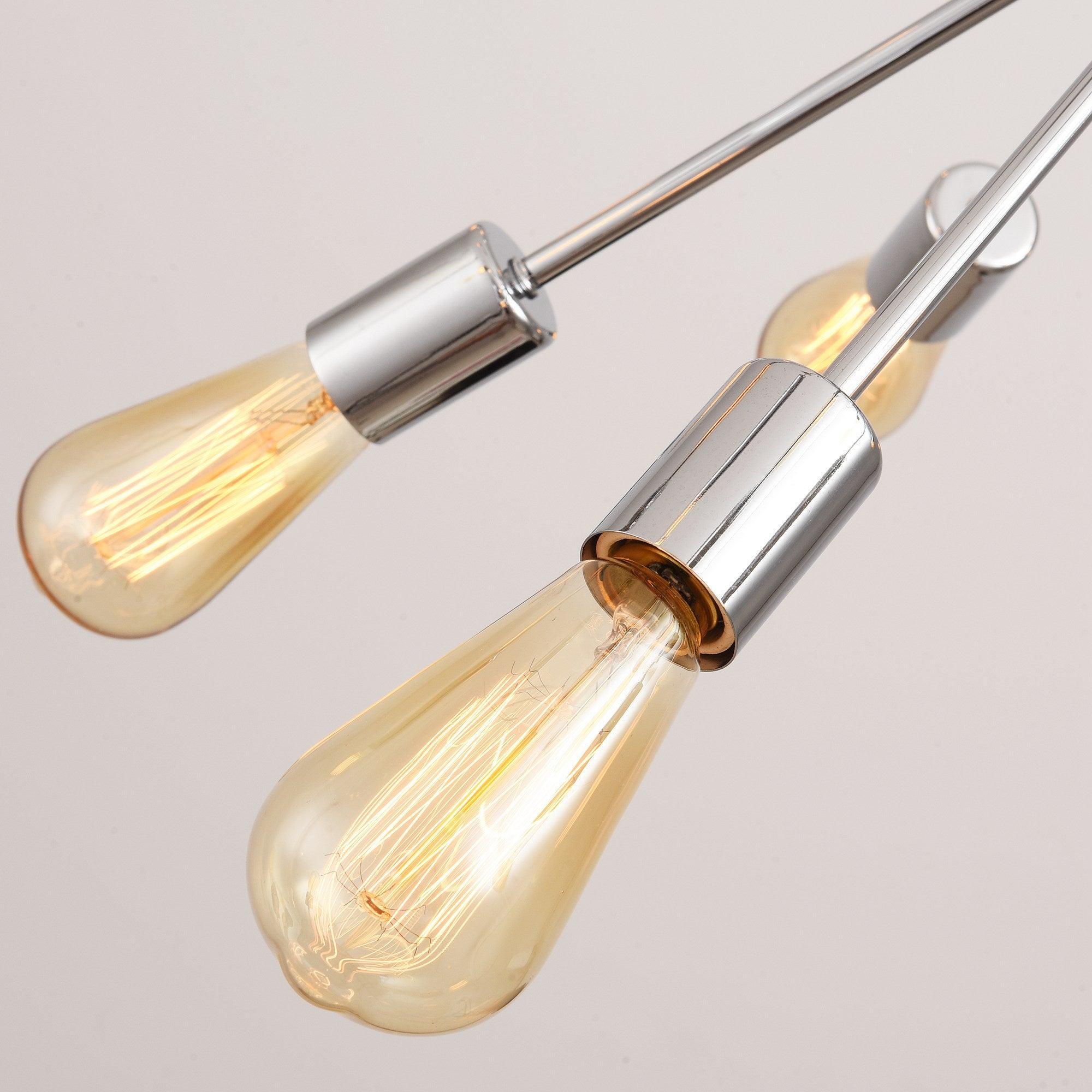 Cordell 18-Light Chrome Sputnik Sphere Chandelier - ParrotUncle