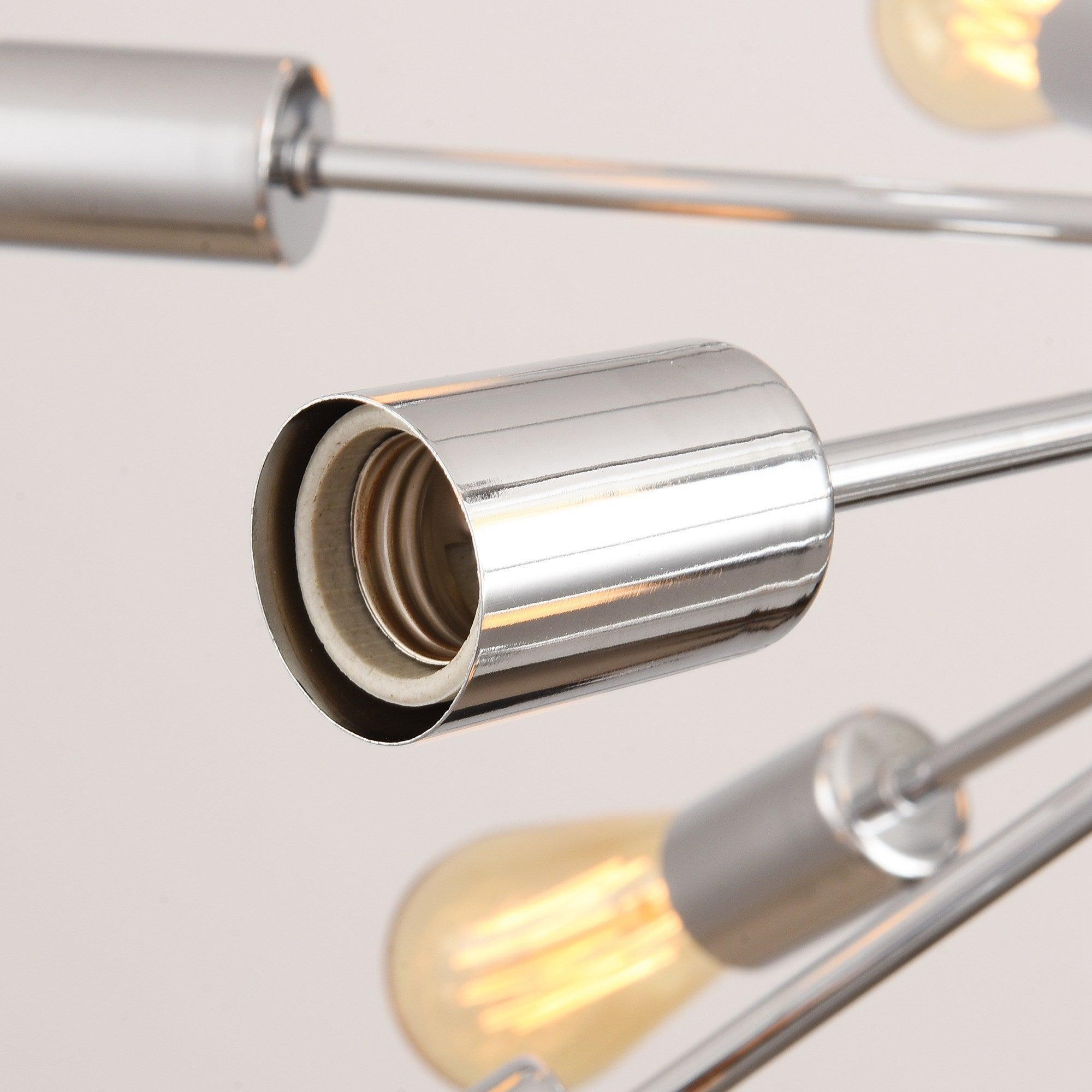 Cordell 18-Light Chrome Sputnik Sphere Chandelier - ParrotUncle