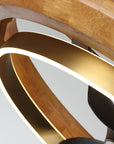 33" Quinn Electroplated Luxury LED Fandelier