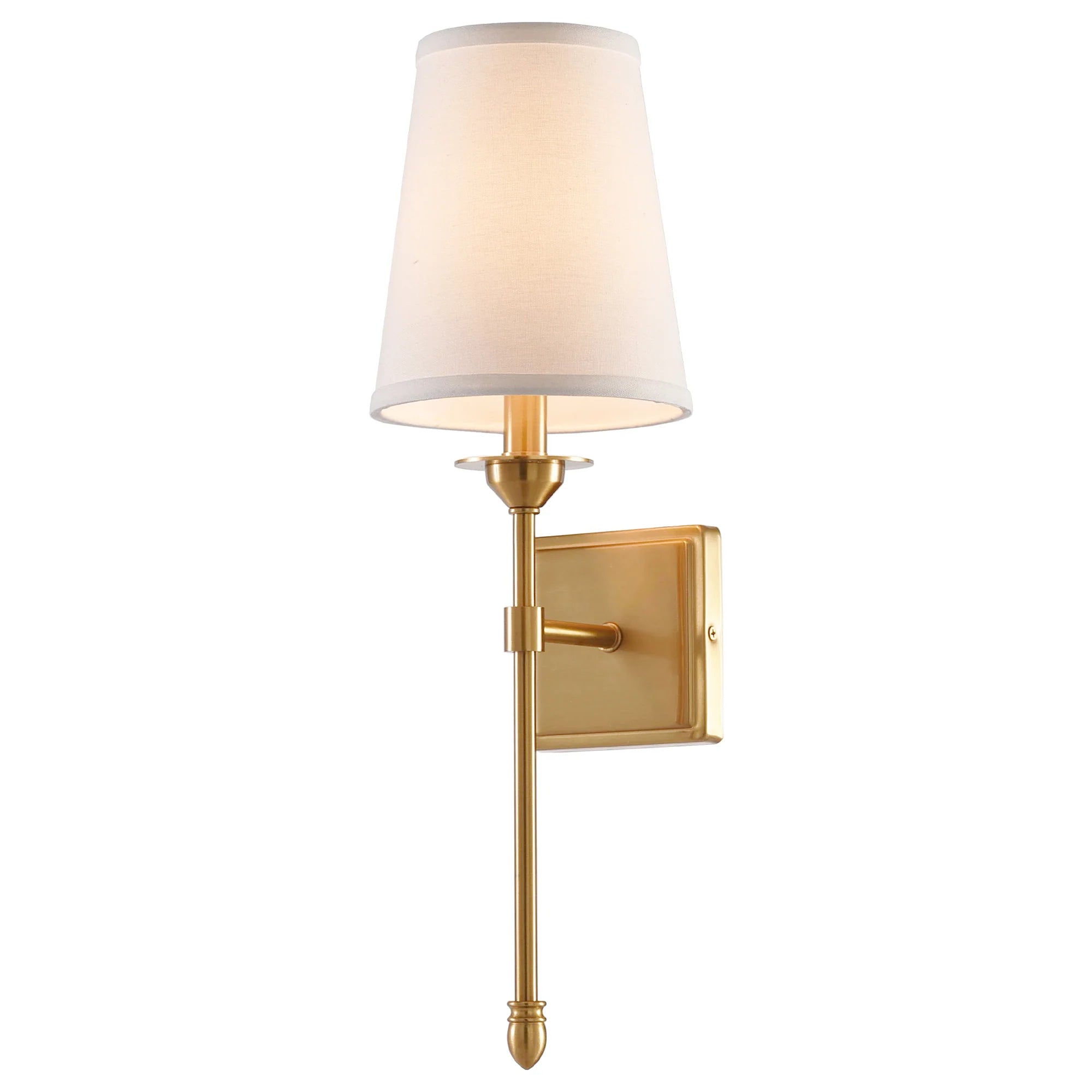Olivia 1-Light Golden Wall Sconce