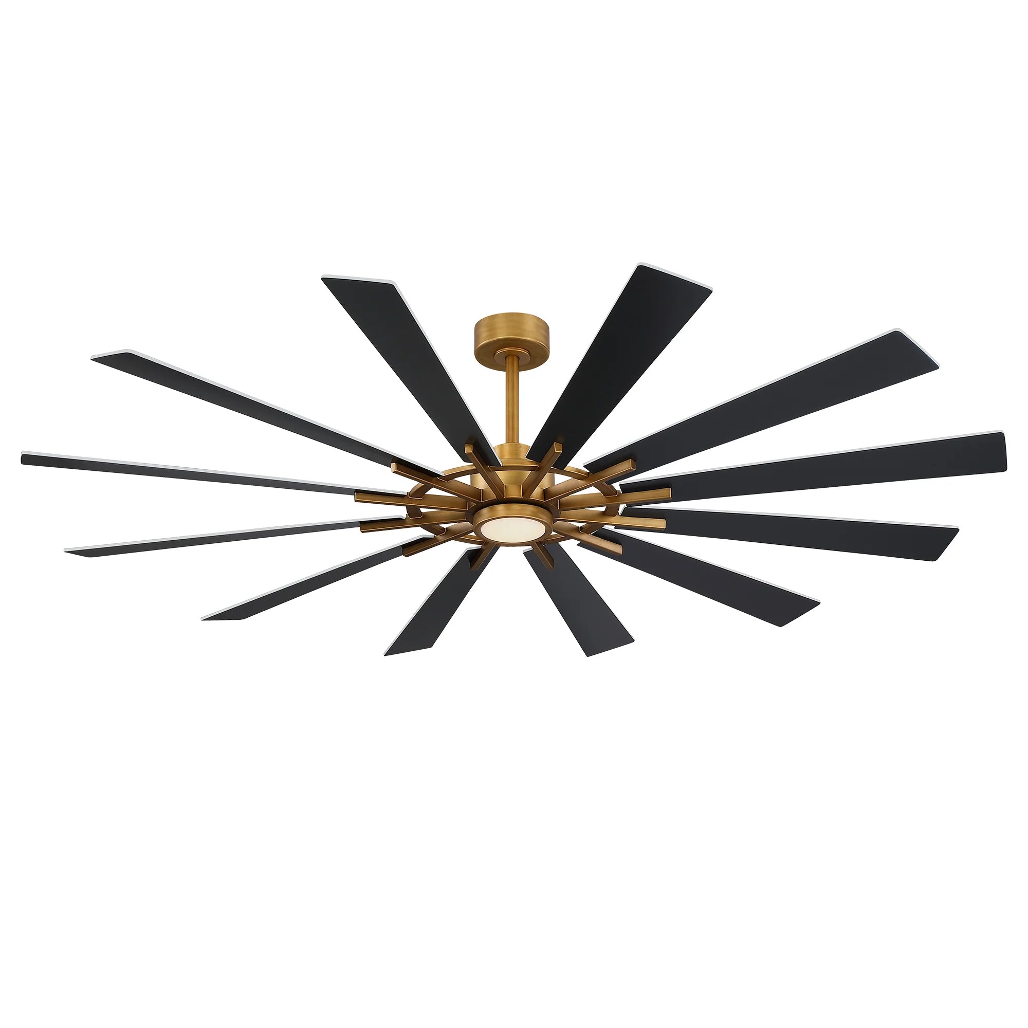 72" Irene Modern 12-Blade LED Ceiling Fan