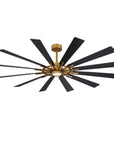 72" Irene Modern 12-Blade LED Ceiling Fan