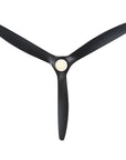 80" Aurix Luxury Solid Wood Blade Ceiling Fan