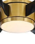 60" Murphy Modern Black & Gold 8-Blade LED Ceiling Fan