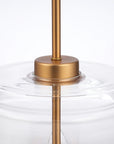 Avenor 3-Light Modern Clear Glass Pendant Light
