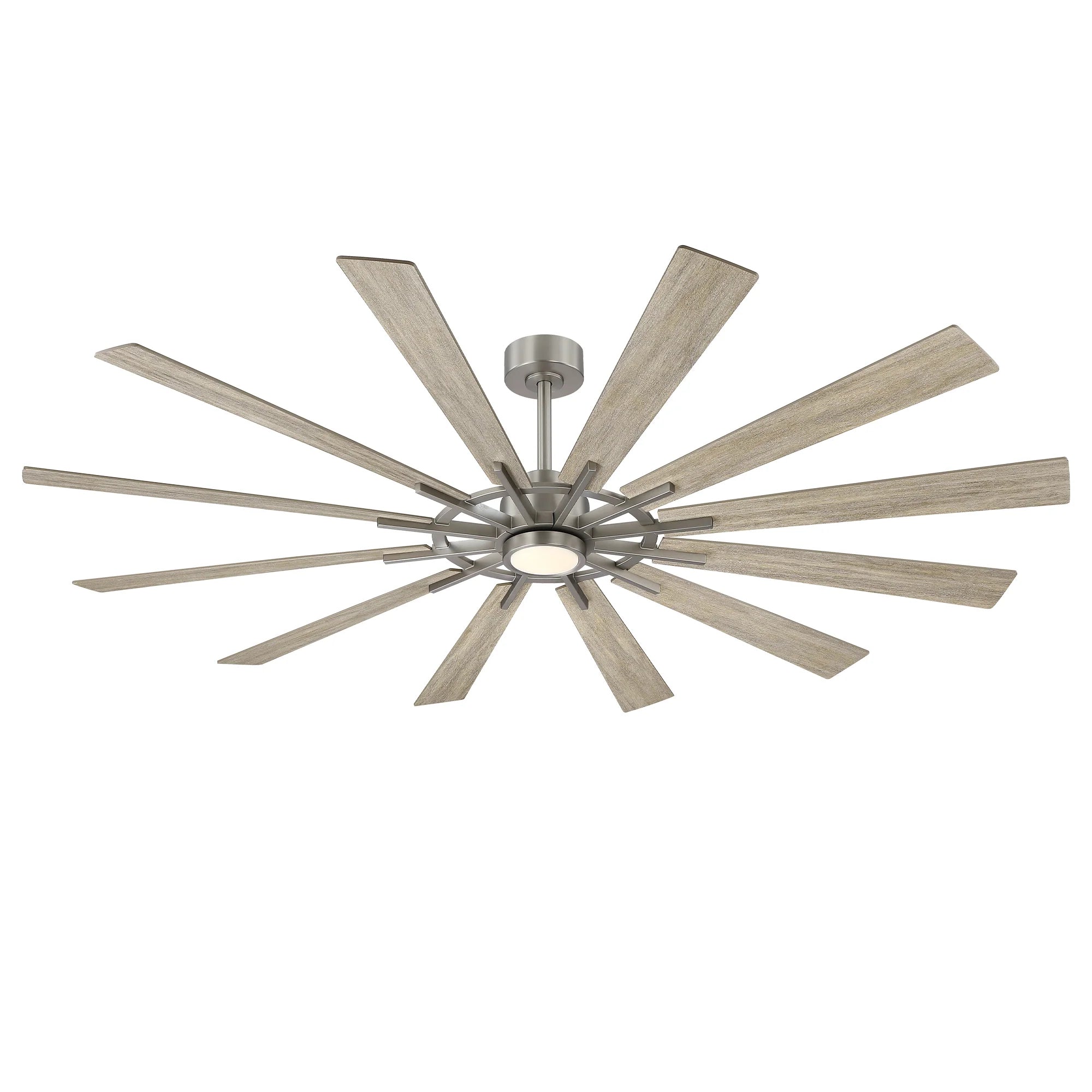 72" Irene Modern 12-Blade LED Ceiling Fan